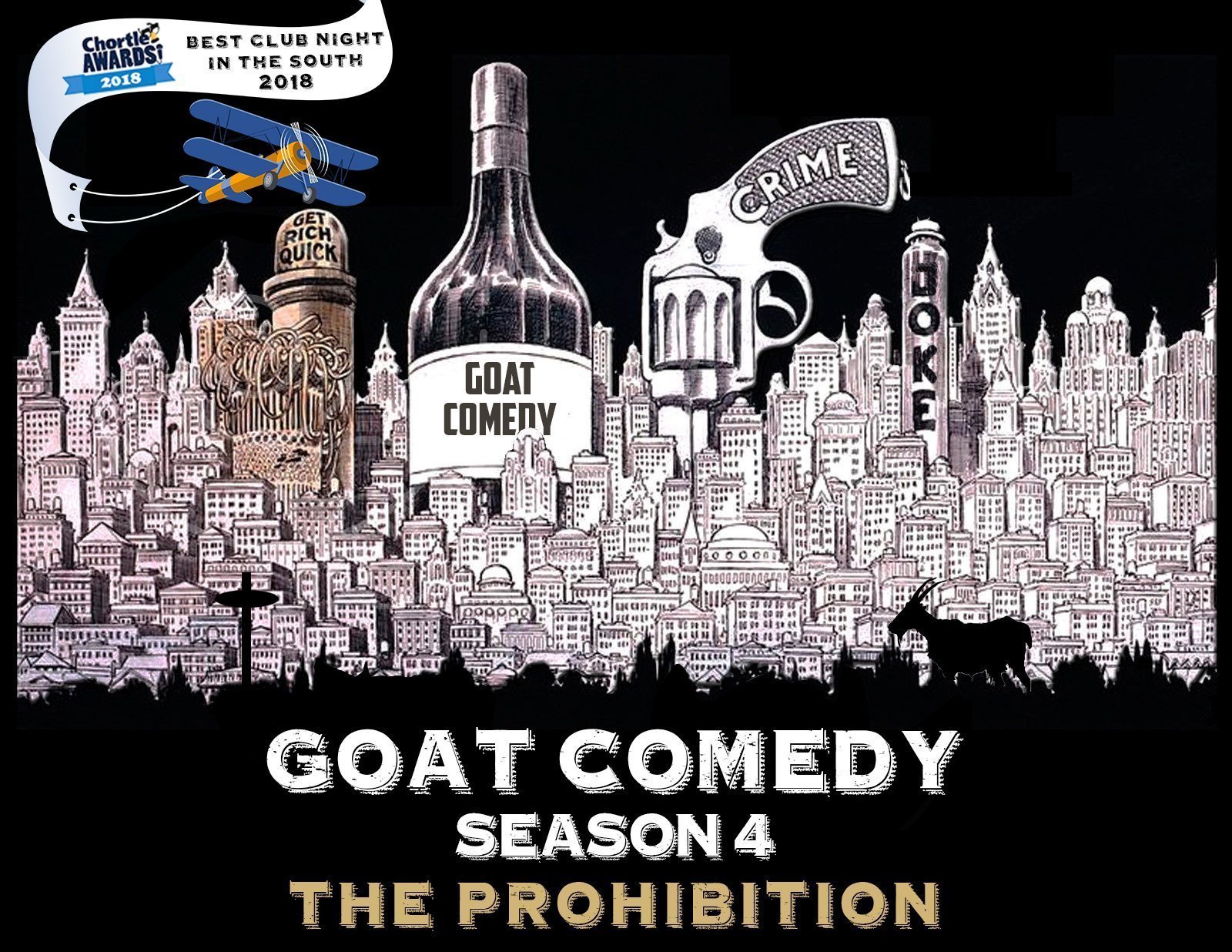 Chortle Award Winning GOAT Comedy returns with Season 4  GOAT